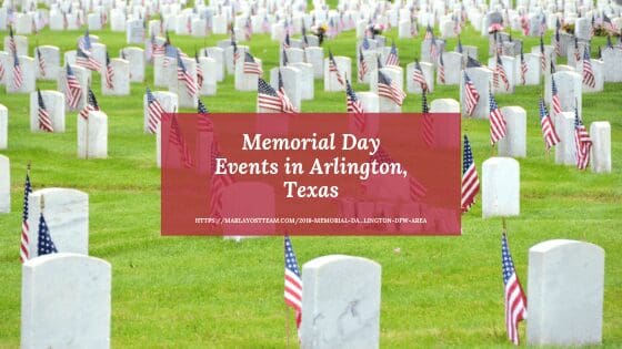 2019 Memorial Day Events In and Around Arlington/DFW Area